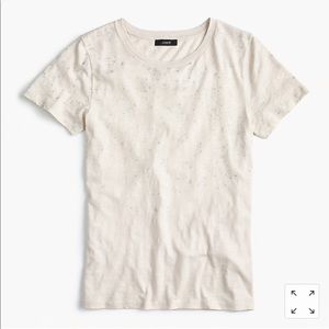 J.crew glitter tee